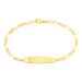 Bracelet Identité Bartolomee Or Jaune - Gourmettes Enfant | Marc Orian