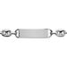 Bracelet Identite Phebus Him Acier Blanc - Gourmettes Homme | Marc Orian