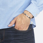 Bracelet Patrick Acier Blanc - Bracelets cha&icirc;nes Homme | Marc Orian
