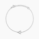 Bracelet Anna Argent Blanc Oxyde De Zirconium - Bracelets fantaisie Femme | Marc Orian