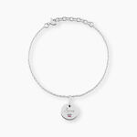 Bracelet Xanthin Argent Oxyde - Bracelets Medailles Femme | Marc Orian