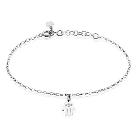 Bracelet Argent Blanc Fahem - Bracelets chaînes Femme | Marc Orian