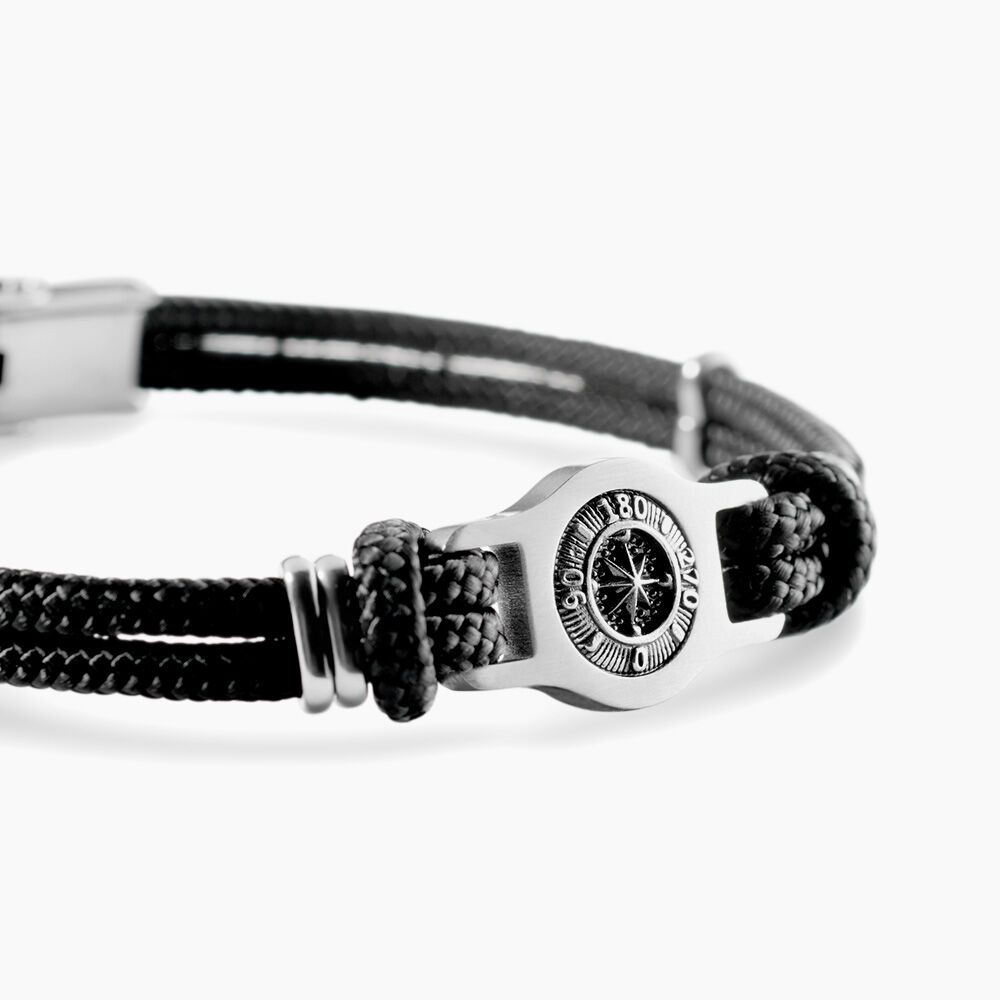 Bracelet Kendrick Acier Blanc - Bracelets cordons Homme | Marc Orian