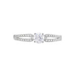 Bague Solitaire Katalina Or Blanc Diamant - Solitaires Femme | Marc Orian
