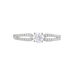 Bague Solitaire Katalina Or Blanc Diamant - Parures de mariage Femme | Marc Orian