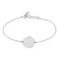 Bracelet Salematou Argent Blanc - Bracelets chaînes Femme | Marc Orian