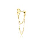 Boucle D'oreille Chander Or Jaune - Piercings d'oreilles Femme | Marc Orian