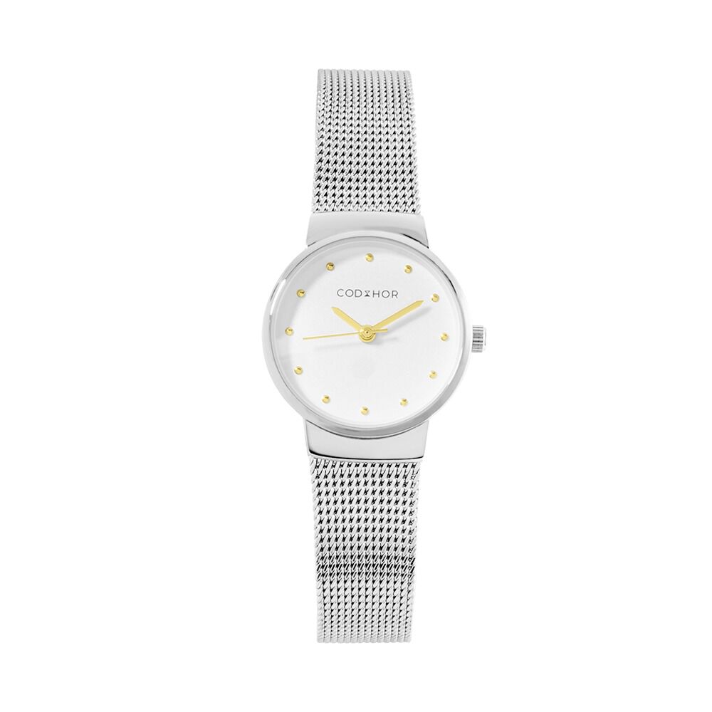 Montre Codhor Fleur Argente - Montres classiques Femme | Marc Orian