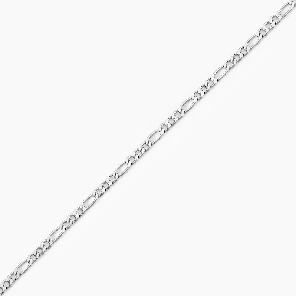 Collie Maille Vivian Argent Blanc - Colliers fantaisie Homme | Marc Orian