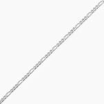 Collie Maille Vivian Argent Blanc - Colliers fantaisie Homme | Marc Orian