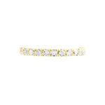 Alliance Pristina Or Jaune Diamant - Alliances avec pierres Femme | Marc Orian