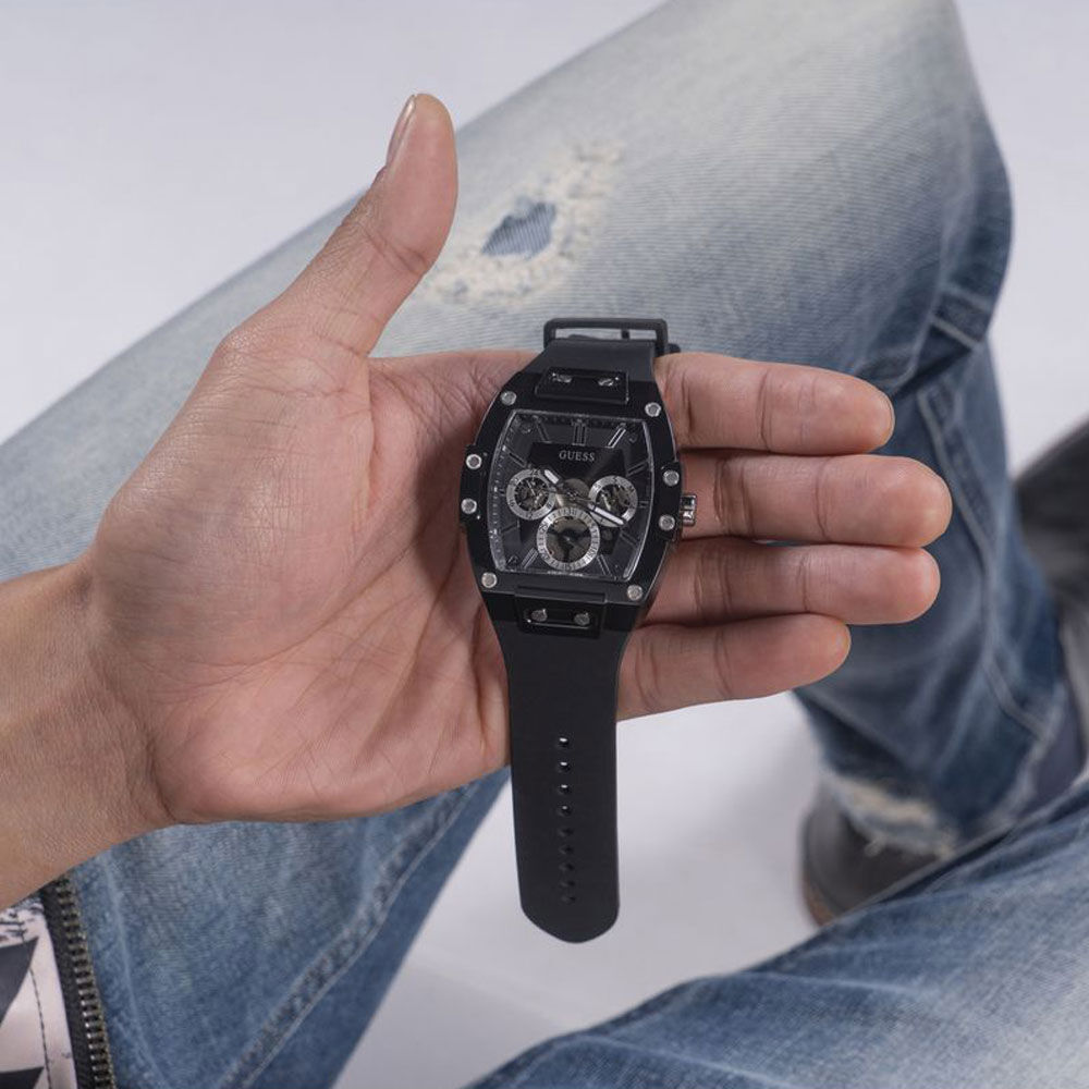 Montre Guess Phoenix Noir - Montres &eacute;tanches Homme | Marc Orian