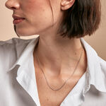 Chaine Ylsa Argent Blanc - Colliers fantaisie Femme | Marc Orian