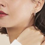 Cr&eacute;oles Ananas Or Blanc - Cr&eacute;oles Femme | Marc Orian