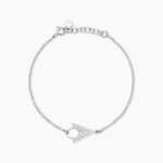 Bracelet Assala Argent Blanc - Bracelets fantaisie Femme | Marc Orian