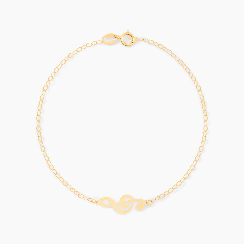 Bracelet Or Jaune Jamille - Bracelets cha&icirc;nes Femme | Marc Orian