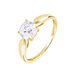 Bague Solitaire Illyana Or Jaune Oxyde De Zirconium - Solitaires Femme | Marc Orian