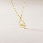 Pendentif Hectorienne Fatim Or Jaune - Pendentifs Femme | Marc Orian