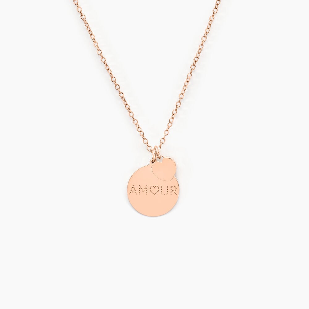 Collier Eternelle Argent Rose - Colliers ete Femme | Marc Orian