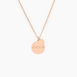 Collier Eternelle Argent Rose - Colliers fantaisie Femme | Marc Orian