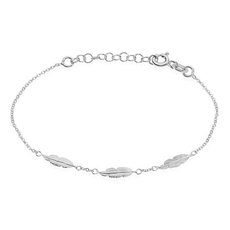 Bracelet Violka Argent Blanc - Bracelets chaînes Femme | Marc Orian