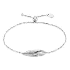 Bracelet Violka Argent Blanc - Bracelets chaînes Femme | Marc Orian