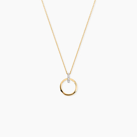 Collier Or Jaune Melissande Diamants - Colliers avec pierres Femme | Marc Orian
