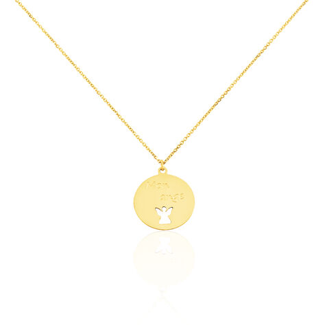 Collier Omelia Message Or Jaune - Colliers Enfant | Marc Orian