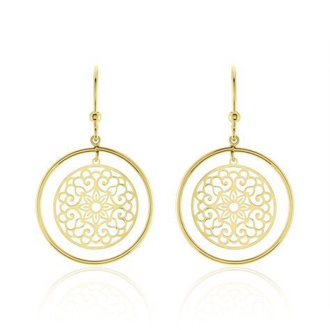 Boucles D'oreilles Serguiane Or Jaune - Pendantes Femme | Marc Orian