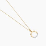 Collier Or Jaune Vahina Diamants - Colliers avec pierres Femme | Marc Orian