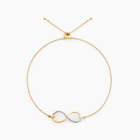 Bracelet Infino Or Jaune Diamant - Bracelets chaînes Femme | Marc Orian