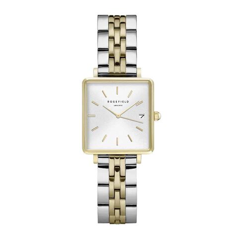 Montre Rosefield The Mini Boxy Blanc - Montres &eacute;tanches Femme | Marc Orian