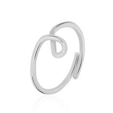 Bague Mahee Argent Blanc - Bague fantaisie Femme | Marc Orian