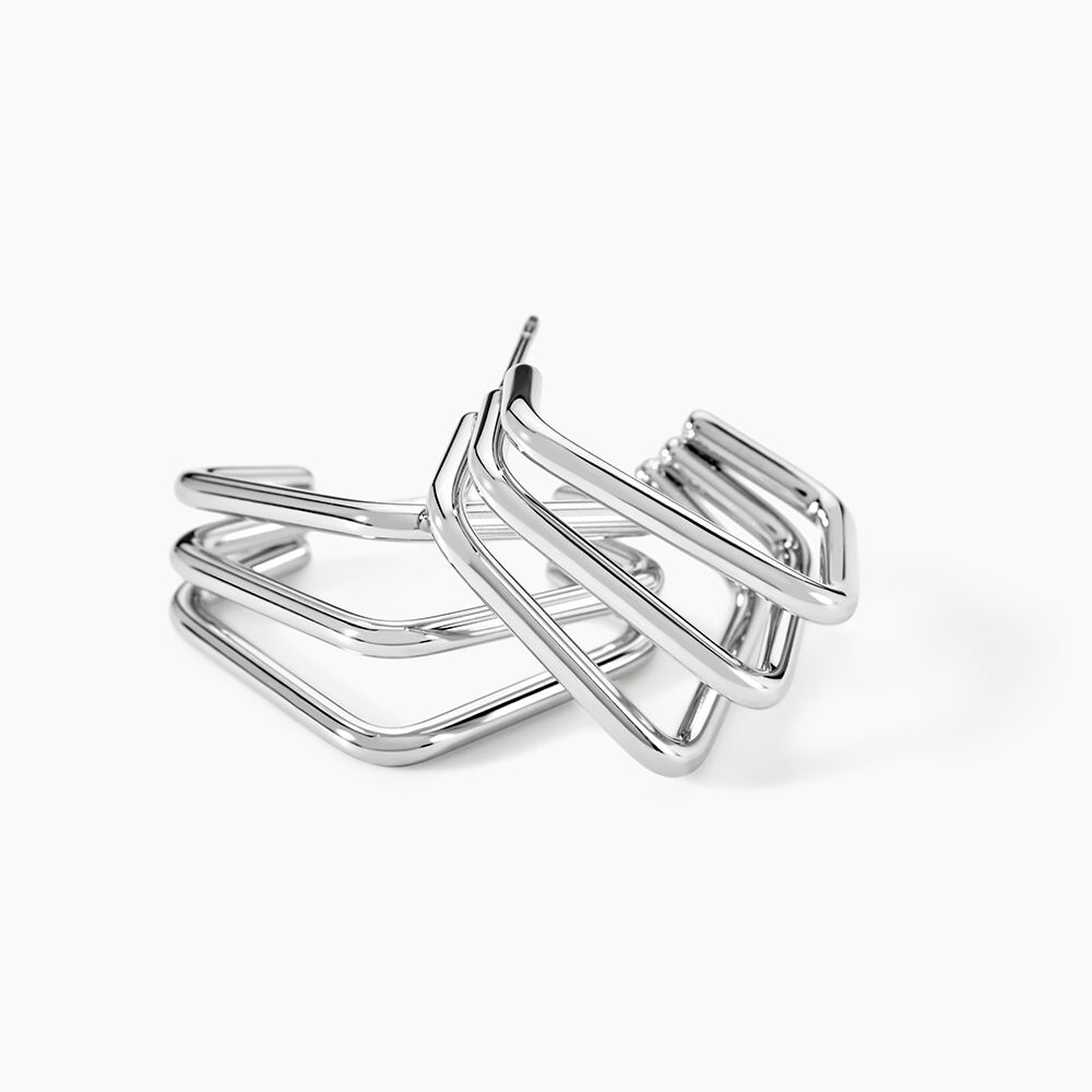 Cr&eacute;oles Stormie Acier Blanc - Cr&eacute;oles Femme | Marc Orian