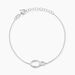 Bracelet Loline Argent Blanc Oxyde De Zirconium - Bracelets fantaisie Femme | Marc Orian