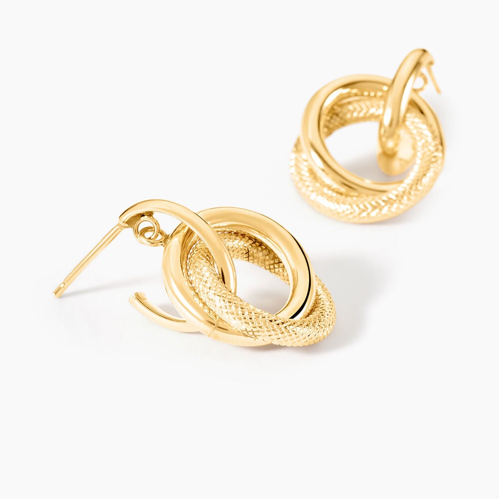 Boucles D'Oreilles Pendantes Boudicca Or Jaune - Pendantes Femme | Marc Orian