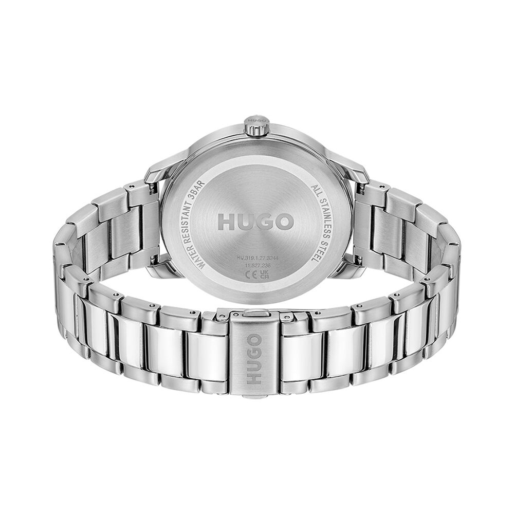 Montre Hugo Stamp Noir - Montres étanches Homme | Marc Orian