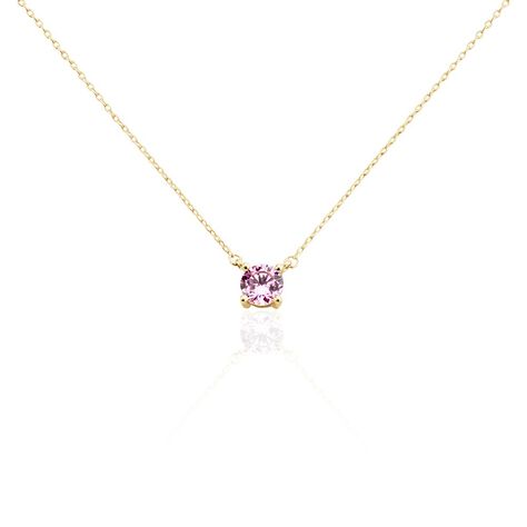 Collier Plaqué Or Jaune Nilay Oxyde De Zirconium - Colliers avec pierres Femme | Marc Orian