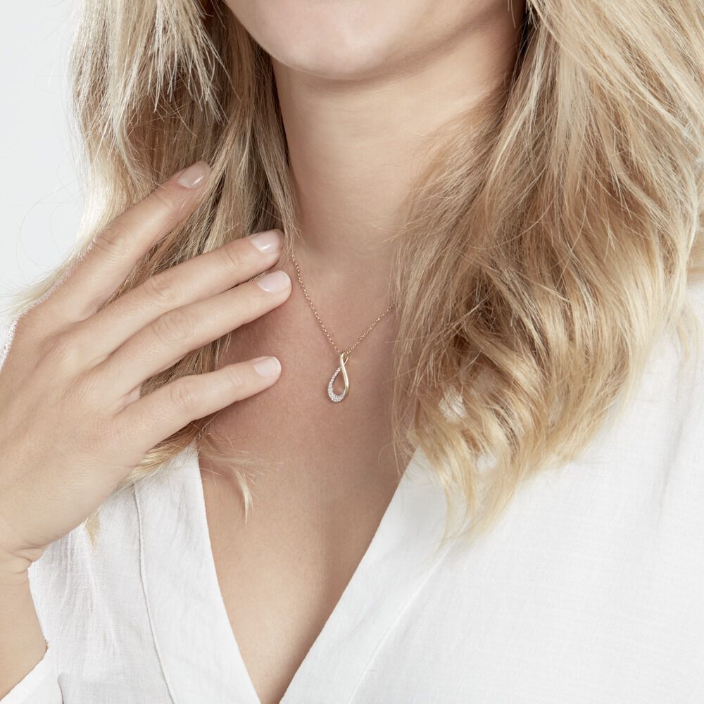 Collier Plaqué Or Joost Oxydes De Zirconium - Colliers avec pierres Femme | Marc Orian