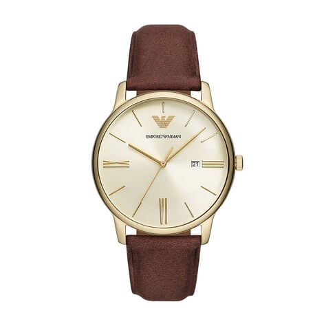 Montre Emporio Armani Dor&eacute; - Montres &eacute;tanches Homme | Marc Orian