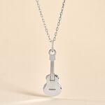 Pendentif Paoli Argent Blanc - Bijoux fantaisie Famille | Marc Orian