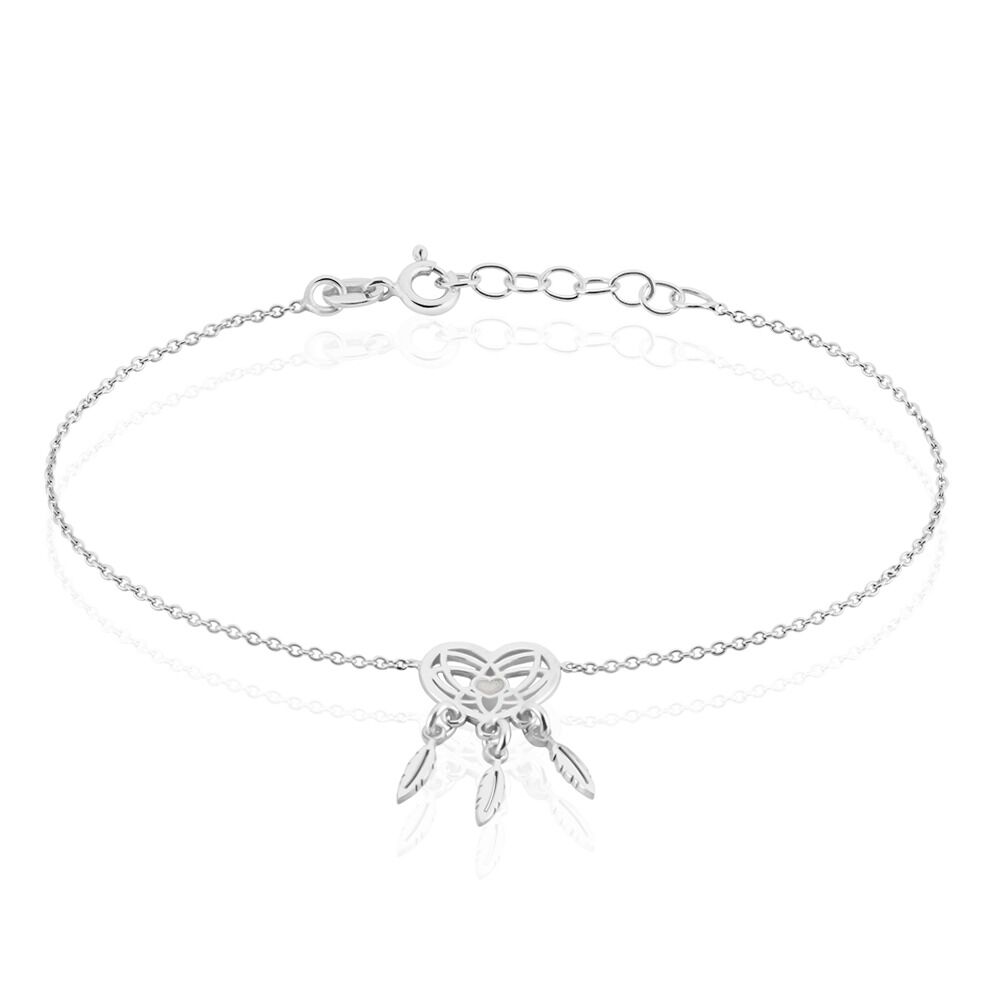 Bracelet Argent Blanc Sisile - Bracelets chaînes Femme | Marc Orian