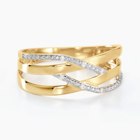 Bague Joassine Or Jaune Diamant - Bagues pierres précieuses Femme | Marc Orian