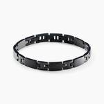 Bracelet Josua Acier Noir - Bracelets cha&icirc;nes Homme | Marc Orian