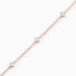 Bracelet Ethere Or Jaune Oxyde De Zirconium - Bracelets cha&icirc;nes Femme | Marc Orian