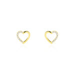 Boucles D'oreilles Puces Jakov Or Jaune - Pendantes Femme | Marc Orian