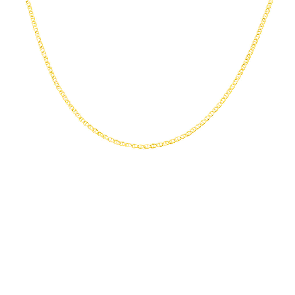 Chaîne Celio Maille Marine Ovale Or Jaune - B3CFJW0587J ...