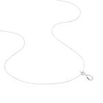 Collier Osanna Or Blanc Diamant - Colliers avec pierres Femme | Marc Orian