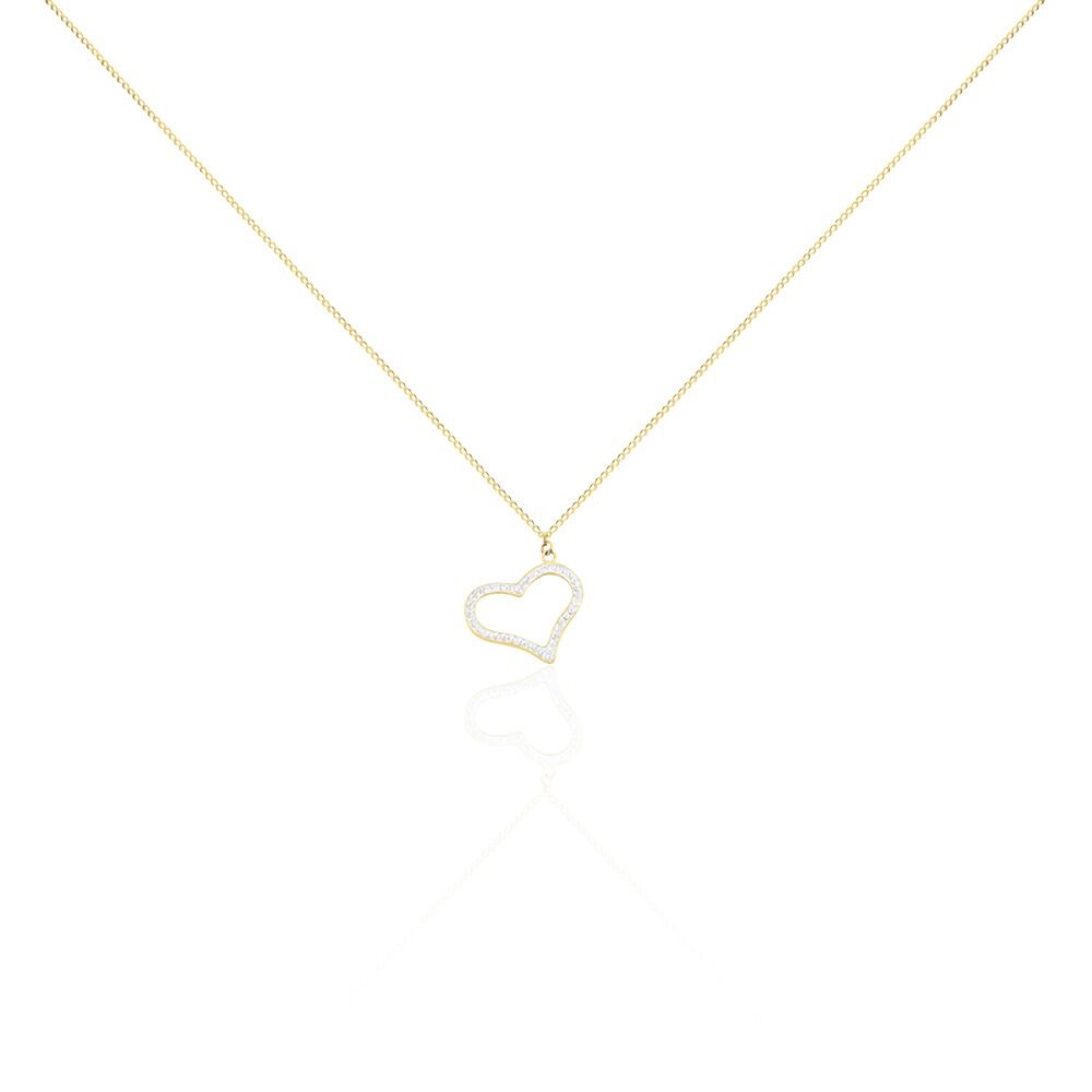Collier Sallie Or Jaune Strass - Colliers avec pierres Femme | Marc Orian