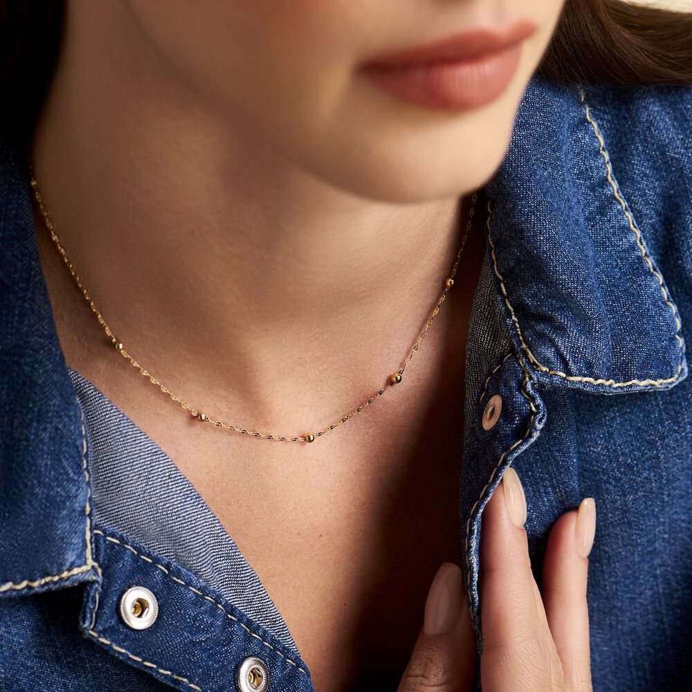 Collier Or Jaune Mettelde - Colliers ete Femme | Marc Orian